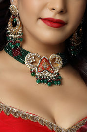 Marakathamala Mohini Bridal Choker