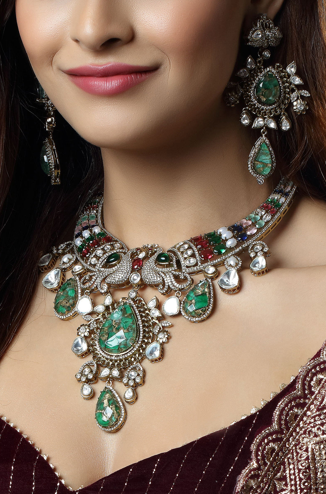 The Antique Emerald Grandeur Necklace