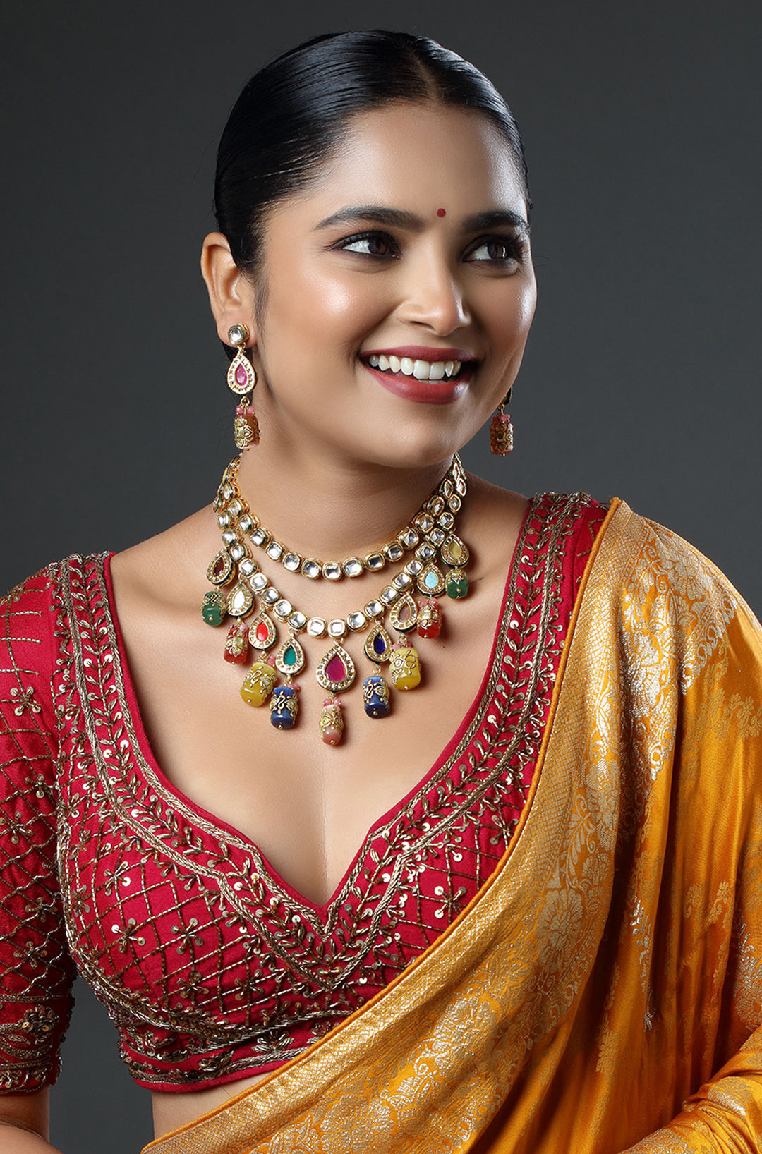 Multicoloured Traditional Necklace