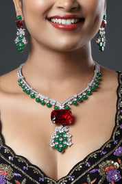 The Regal Jewel Bloom Necklace