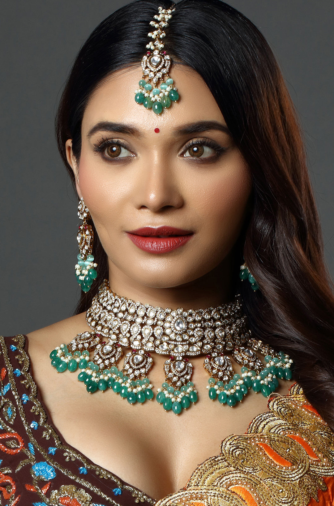 Shahi Bagh Bridal Ensemble Necklace