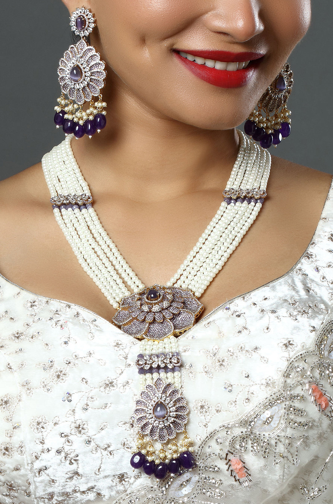Polki Victorian Long Necklace