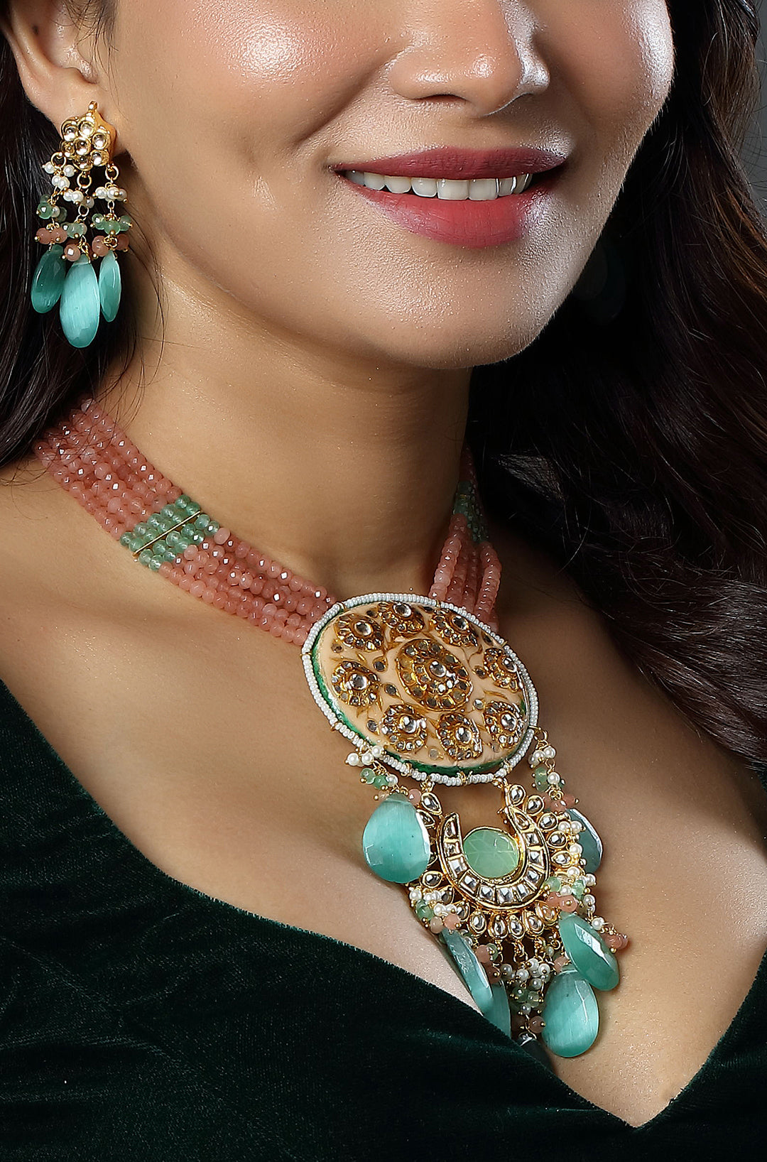 The Teal & Terra Necklace