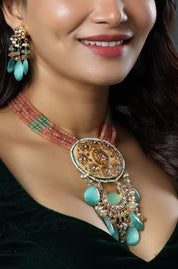 The Teal & Terra Necklace