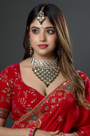 The Emerald Polki Grandeur Choker