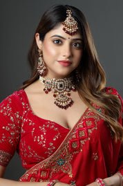 The Maharani's Crimson Dream Choker