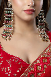 Regal Stacked Drop Earrings