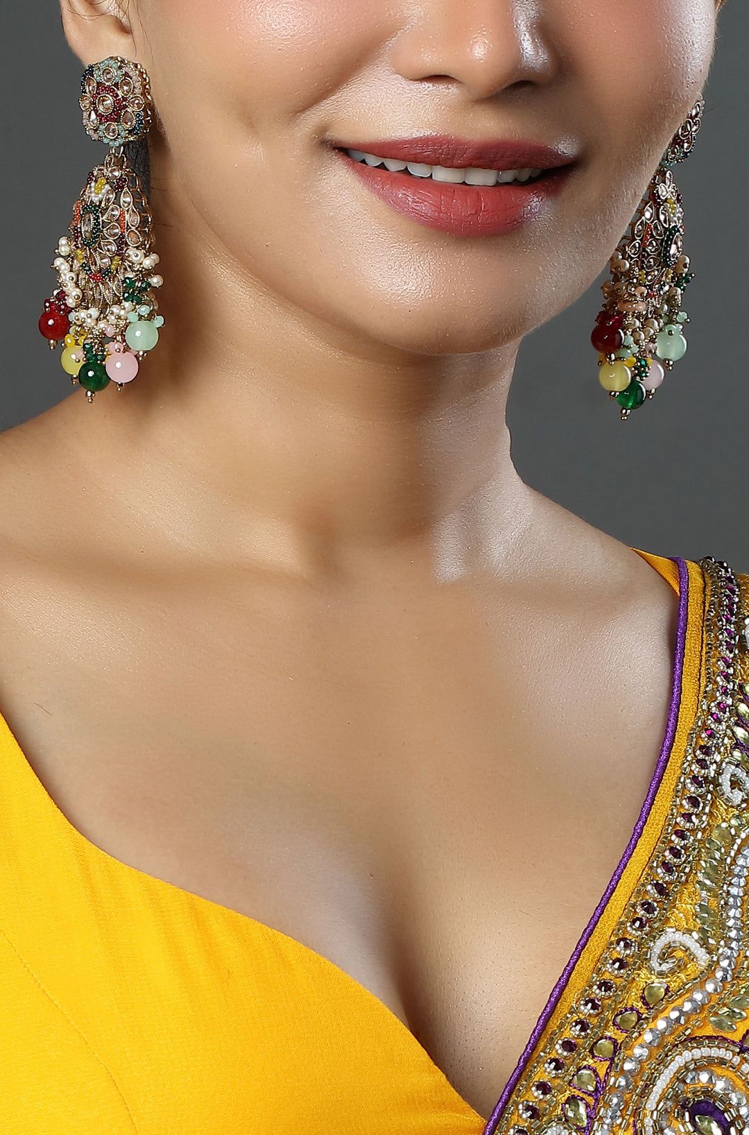 Vibrant Fiesta Dangle Earrings