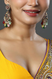 Vibrant Fiesta Dangle Earrings
