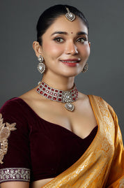 The Crimson Droplet Necklace