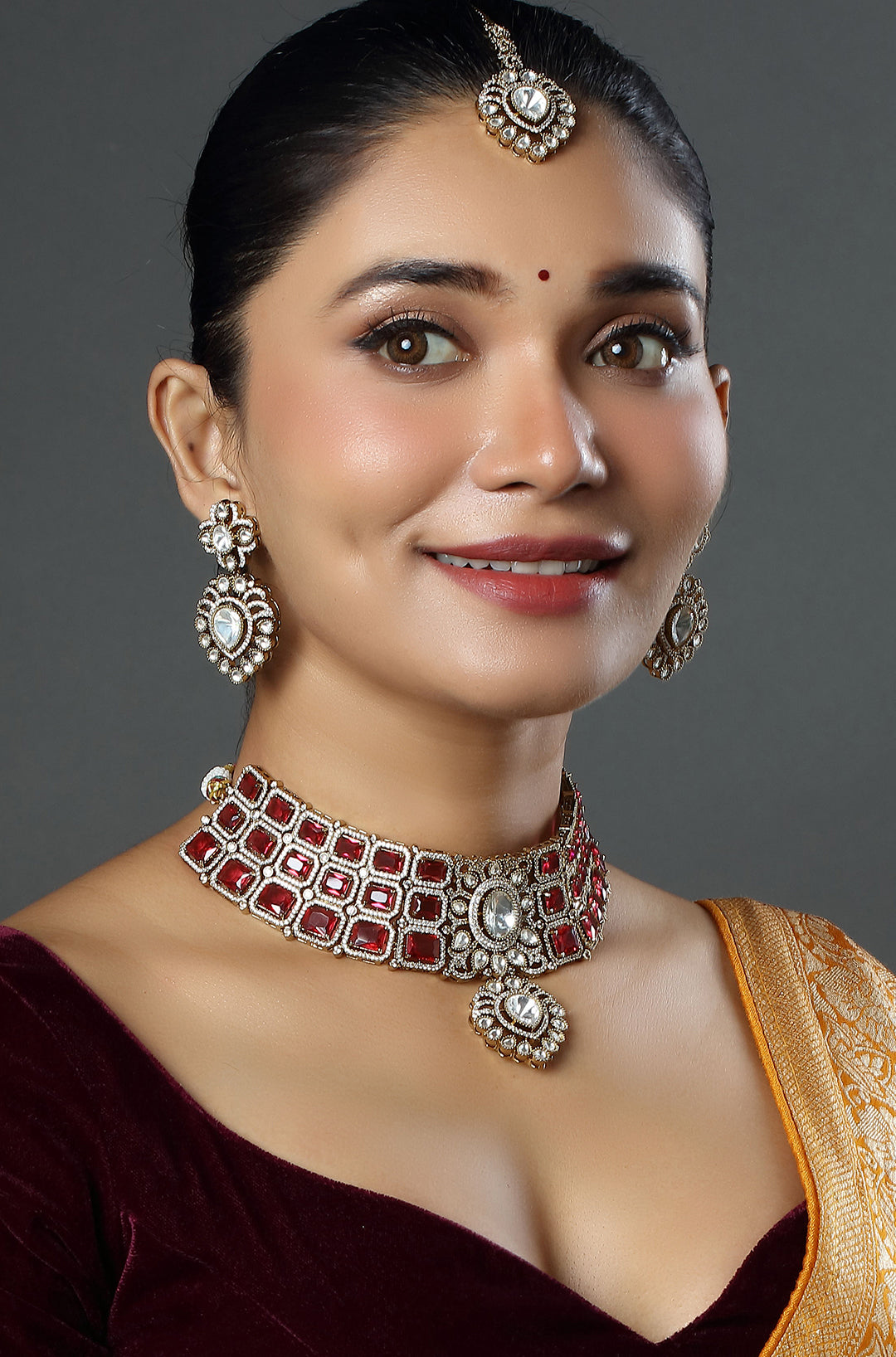 The Crimson Droplet Necklace