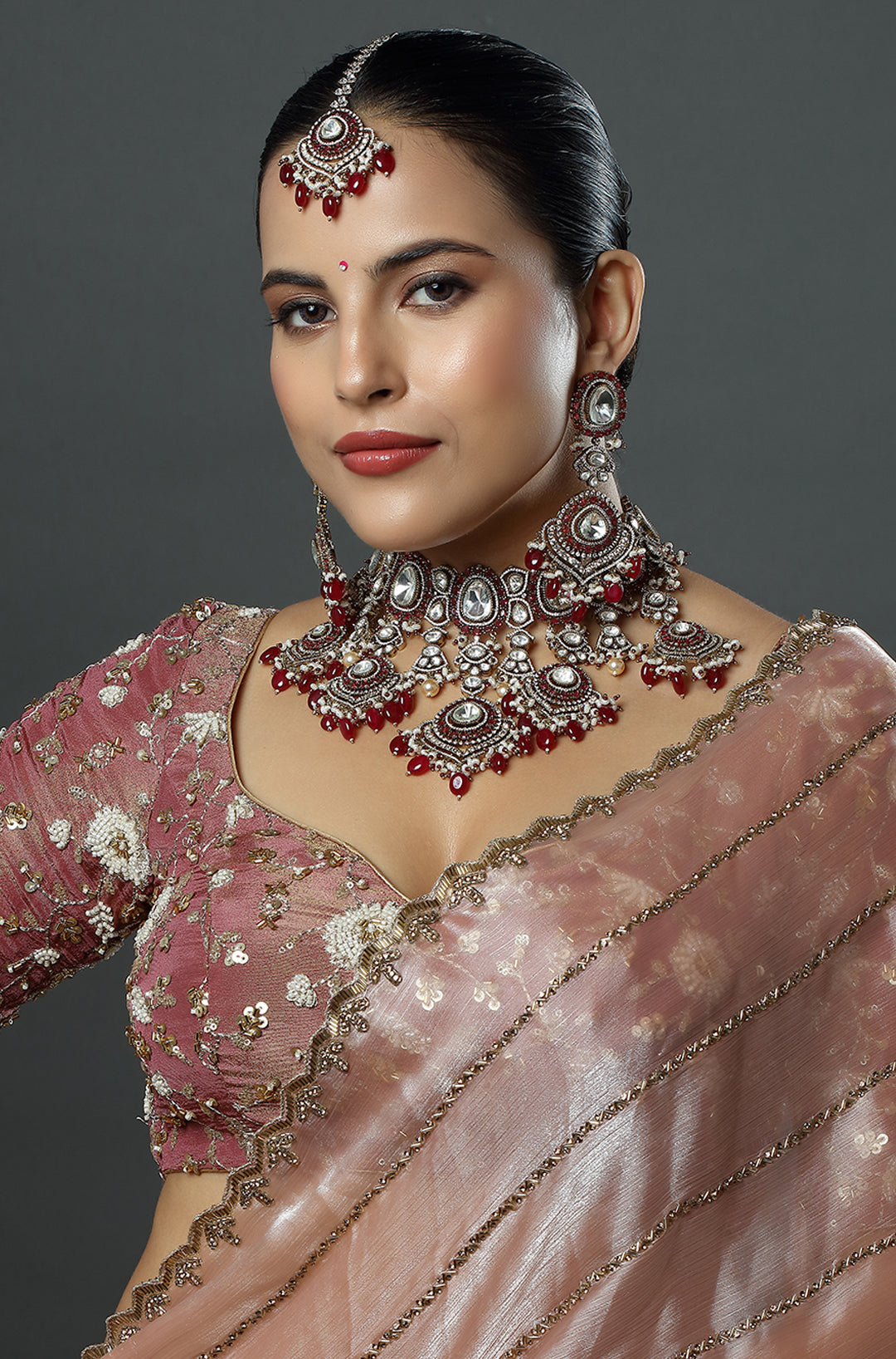 Suhaag Solitaire Necklace
