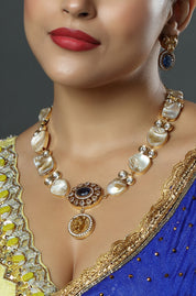 Tiger Emblem Necklace Set for Cocktail Party