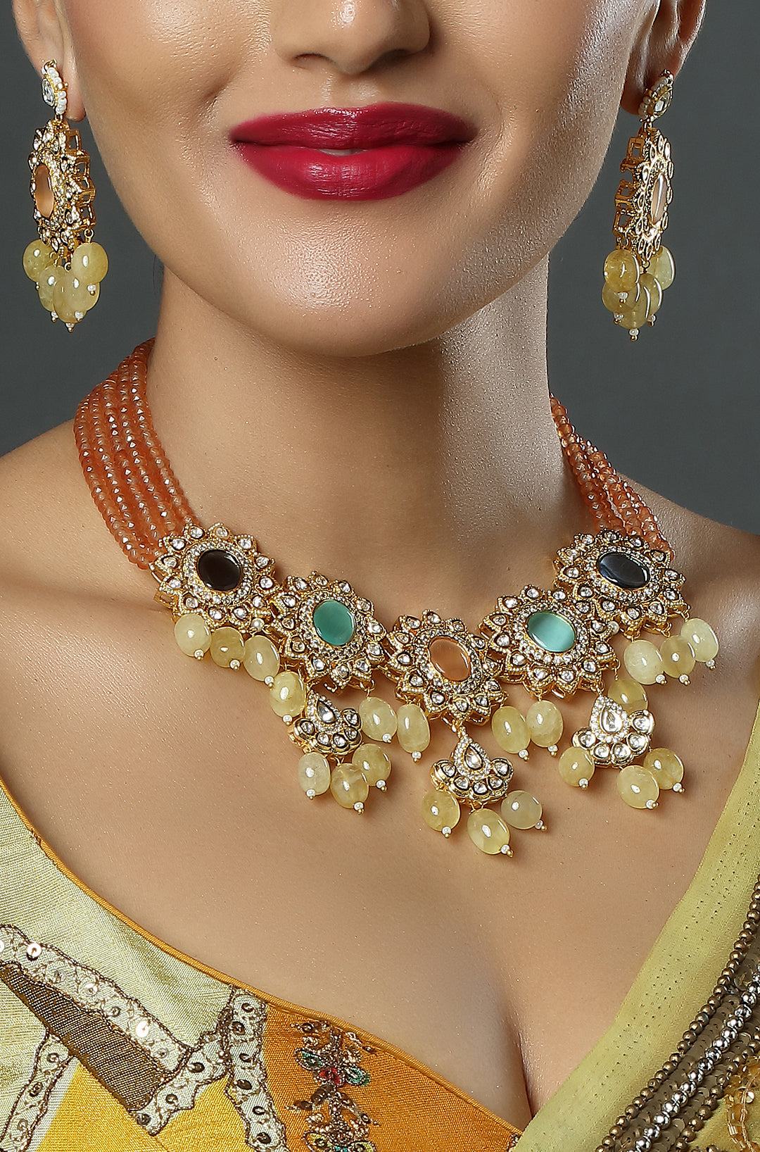The Shahi Sanjhi Necklace