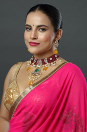 Jodhpuri Jewel Choker Necklace