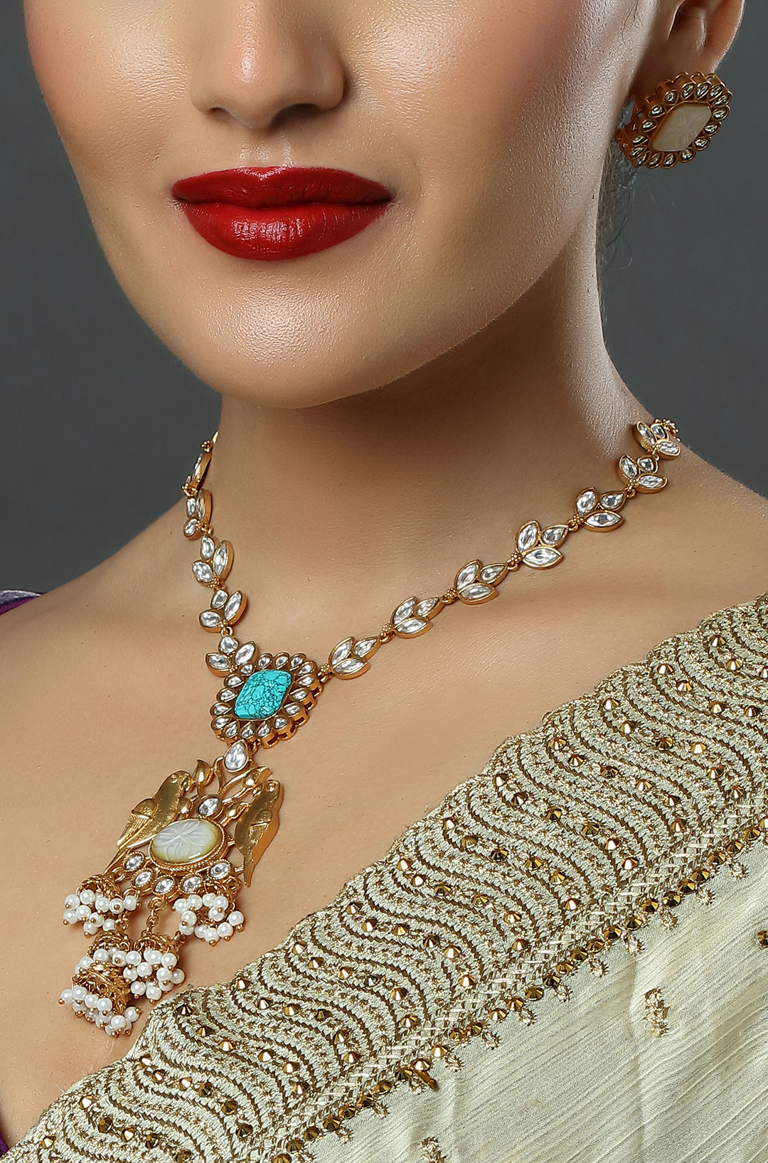 The Turquoise Teardrop Serenity Necklace