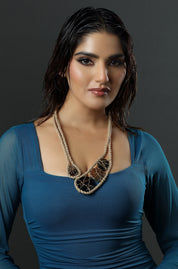 Earth's Embrace Cascade Necklace