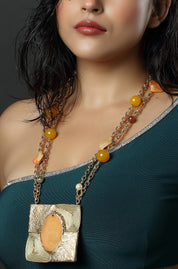 Wabi-Sabi Charm Necklace