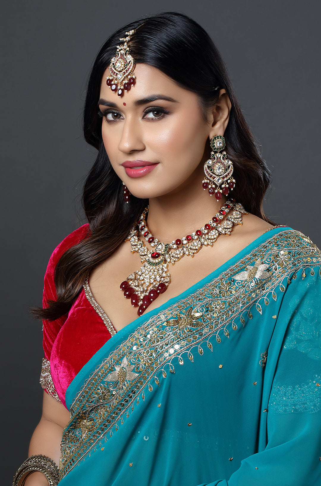 Maharani's Muse Kundan Necklace