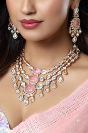 The Rose Garden Kundan Necklace