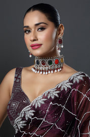 The Grandeur of Gems Choker Necklace