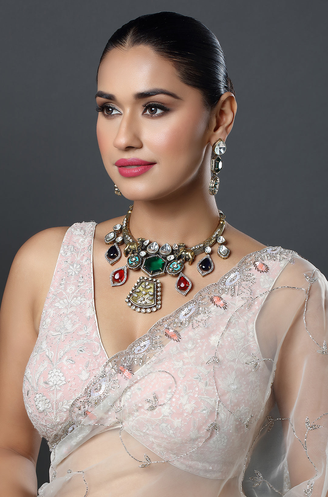 The Emerald Enigma Necklace