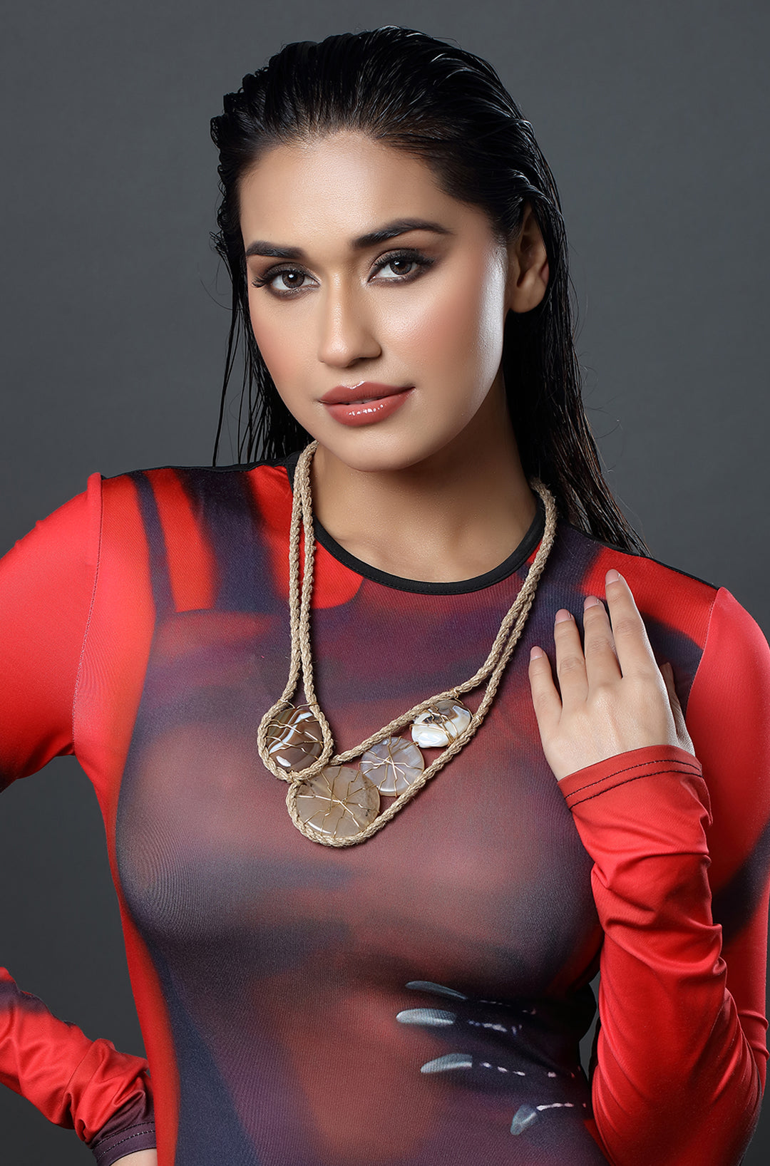 The Desert Bloom Cascade Necklace
