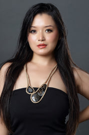 Raw Earth Statement Necklace