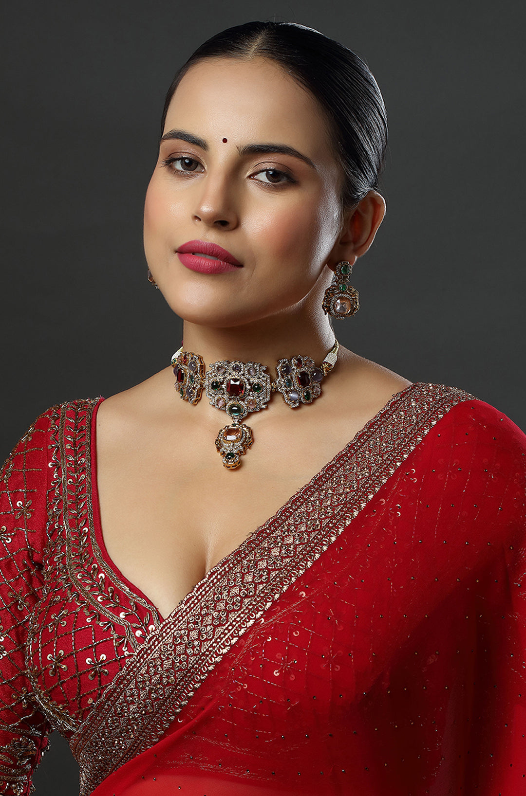 Manikya Viraasat Choker Necklace