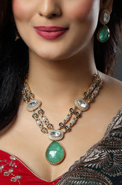 Polki Panna Ensemble Necklace
