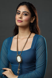 Ancient Ivory Cascade Necklace