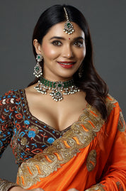 Nawab's Emerald Glamour