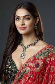 The Floral Polki Radiance Necklace