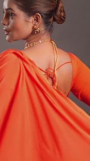 Black Rhodium Finish Kundan Choker Necklace