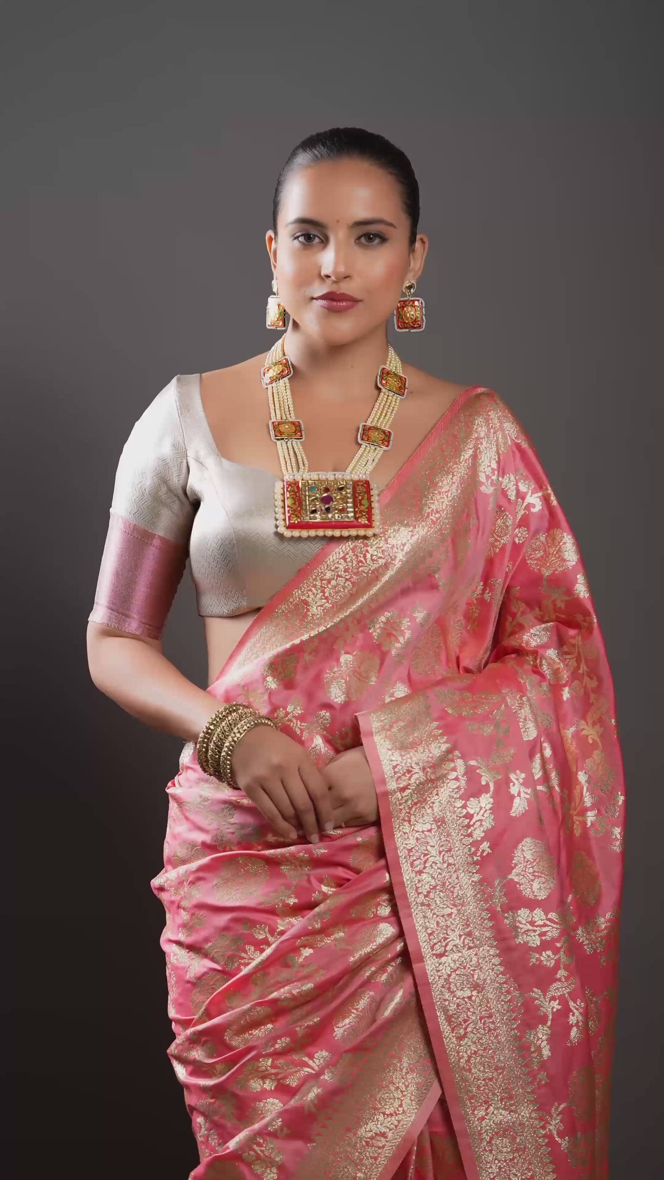 Vibrant Heritage Statement Piece Necklace