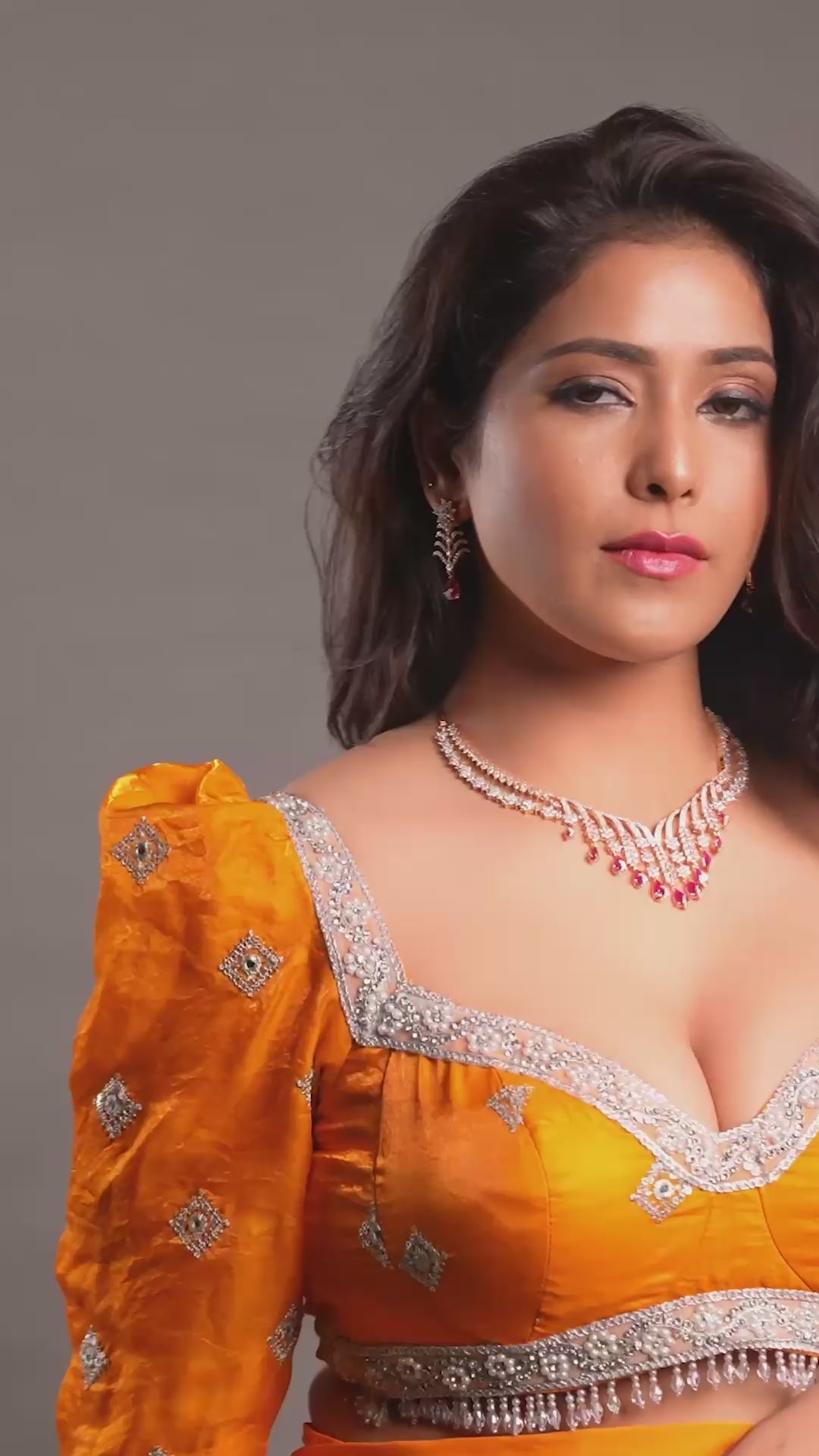 Silver-Plated Handcrafted Stone-Studded Necklace