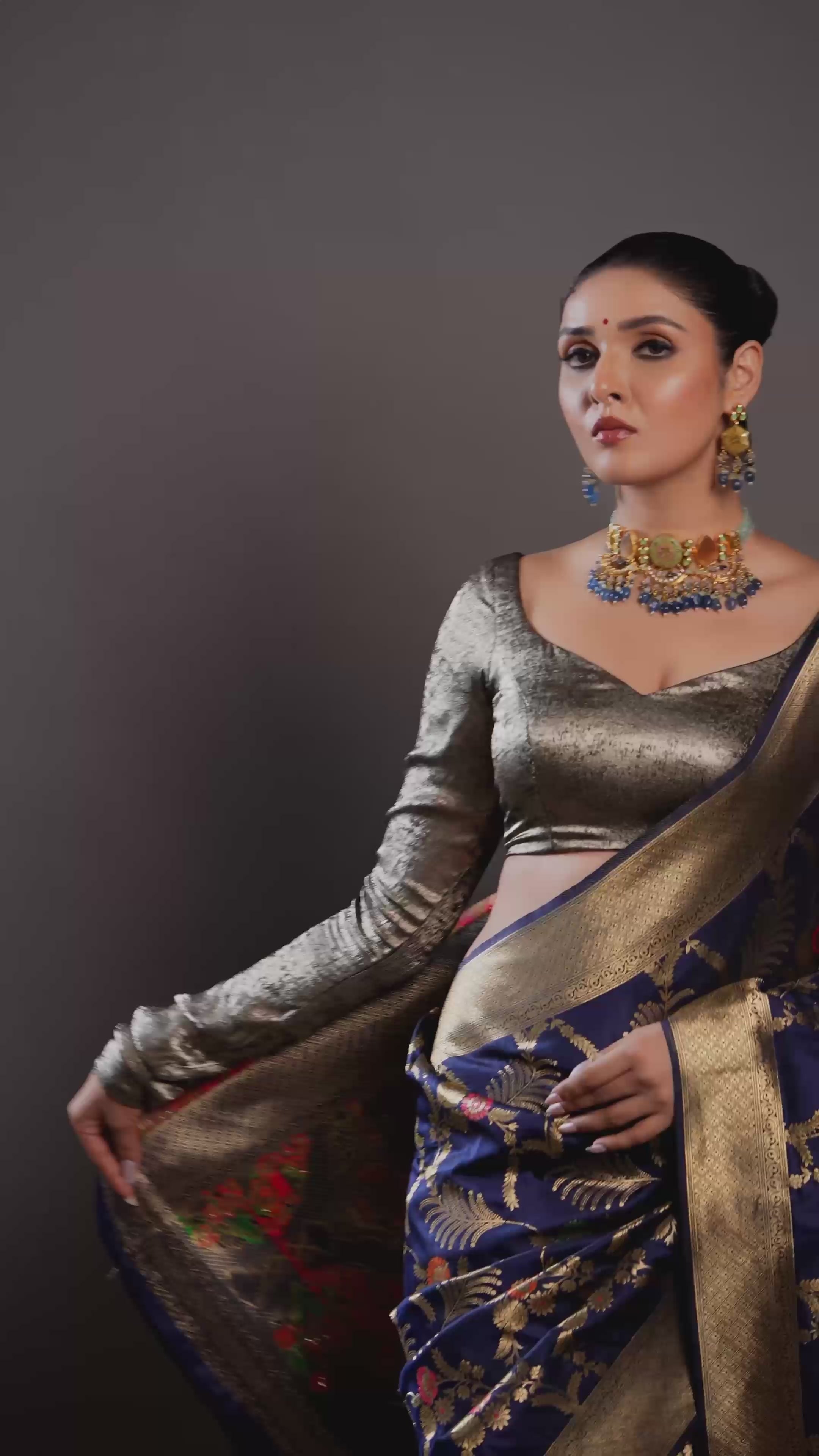 The Aegean Oasis Kundan Choker Necklace