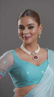 Nayaab Shahi Pearl Neckpiece