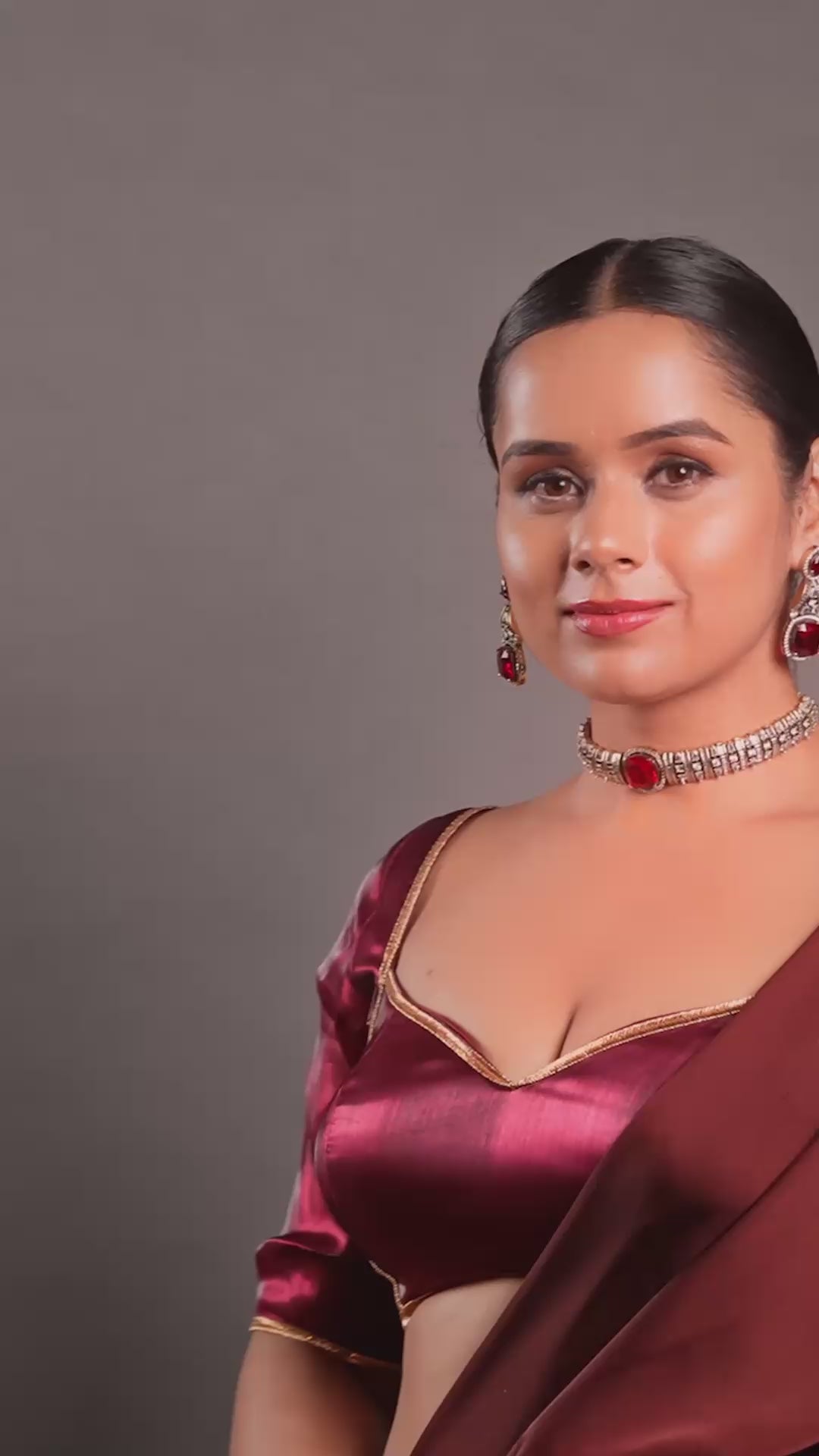 Ruby Clarry Hasli Victorian Choker Necklace