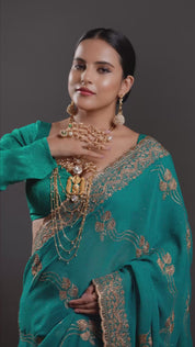 Swarna Sringar Ensemble Necklace