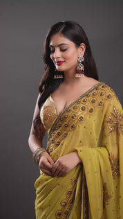 Ruby Mayuri Jhumkas