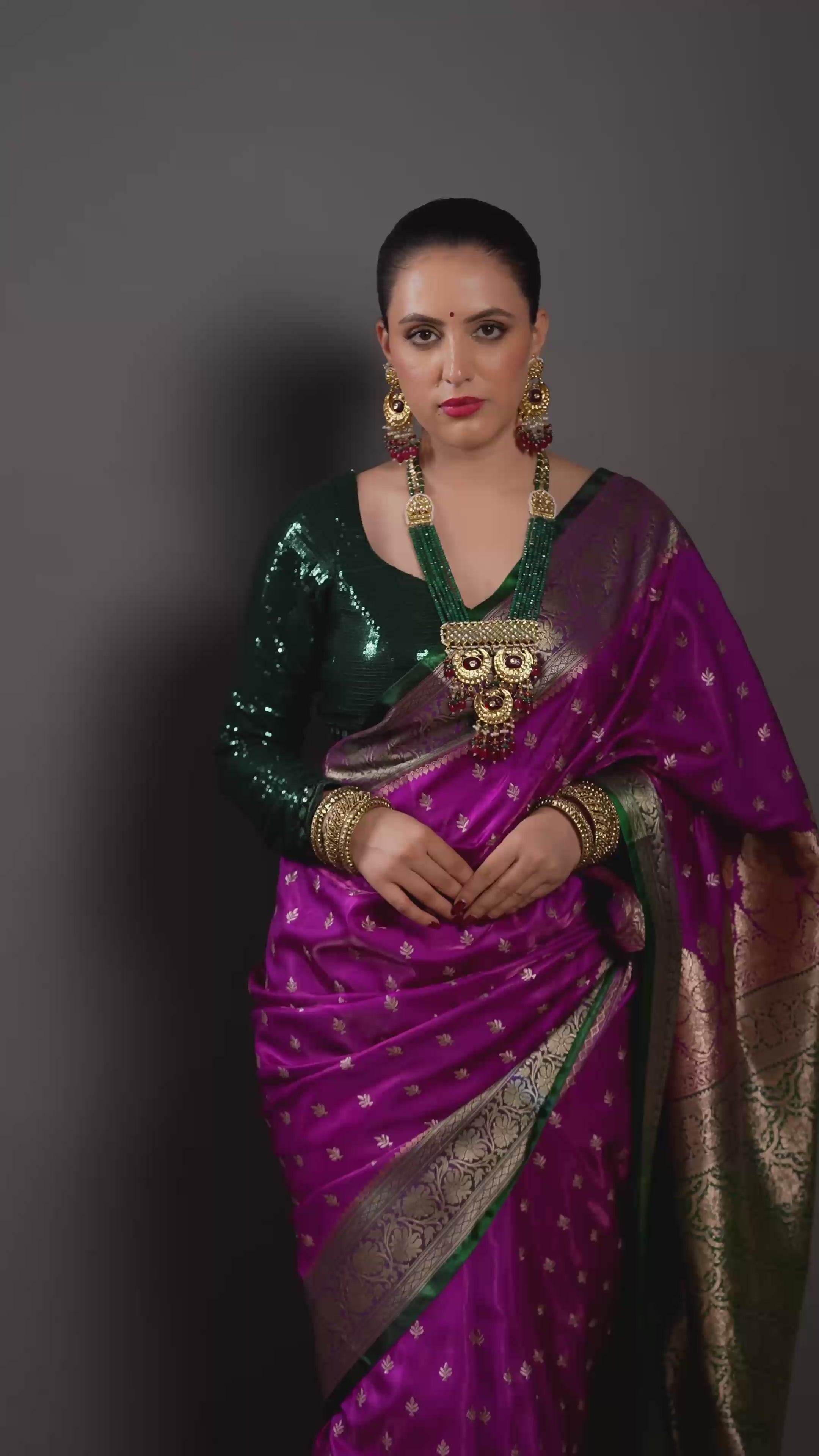 The Emerald Ruby Grandeur Hasli Necklace