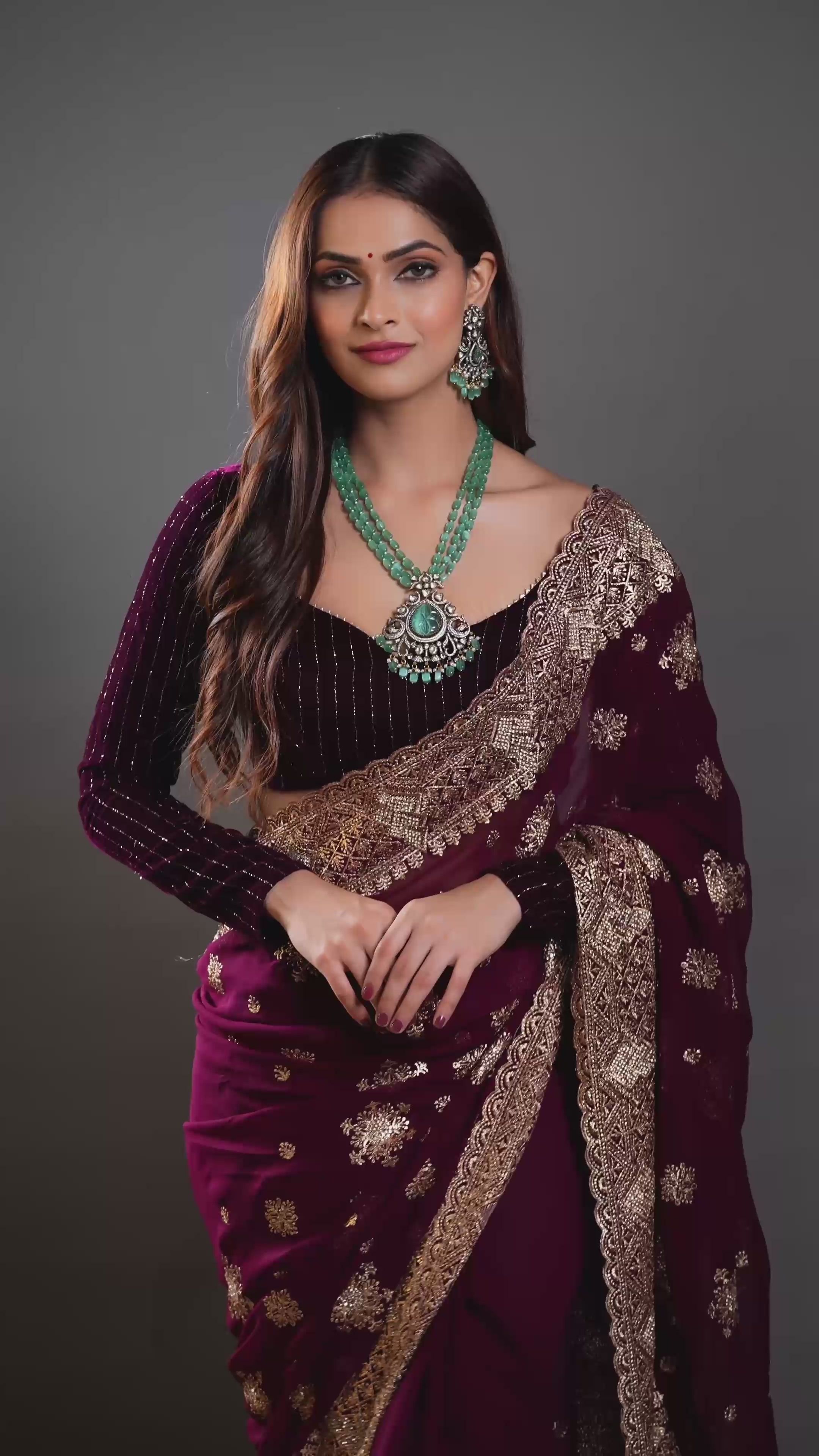 Victorian Bandai Mala Bollywood Celebrity Inspired Polki Kundan Necklace