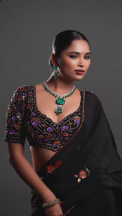 The Emerald Ice Cascade Necklace