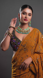 Teal Harmony Statement Necklace