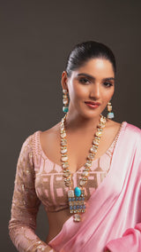 Heavy Kundan and Stone Neck piece