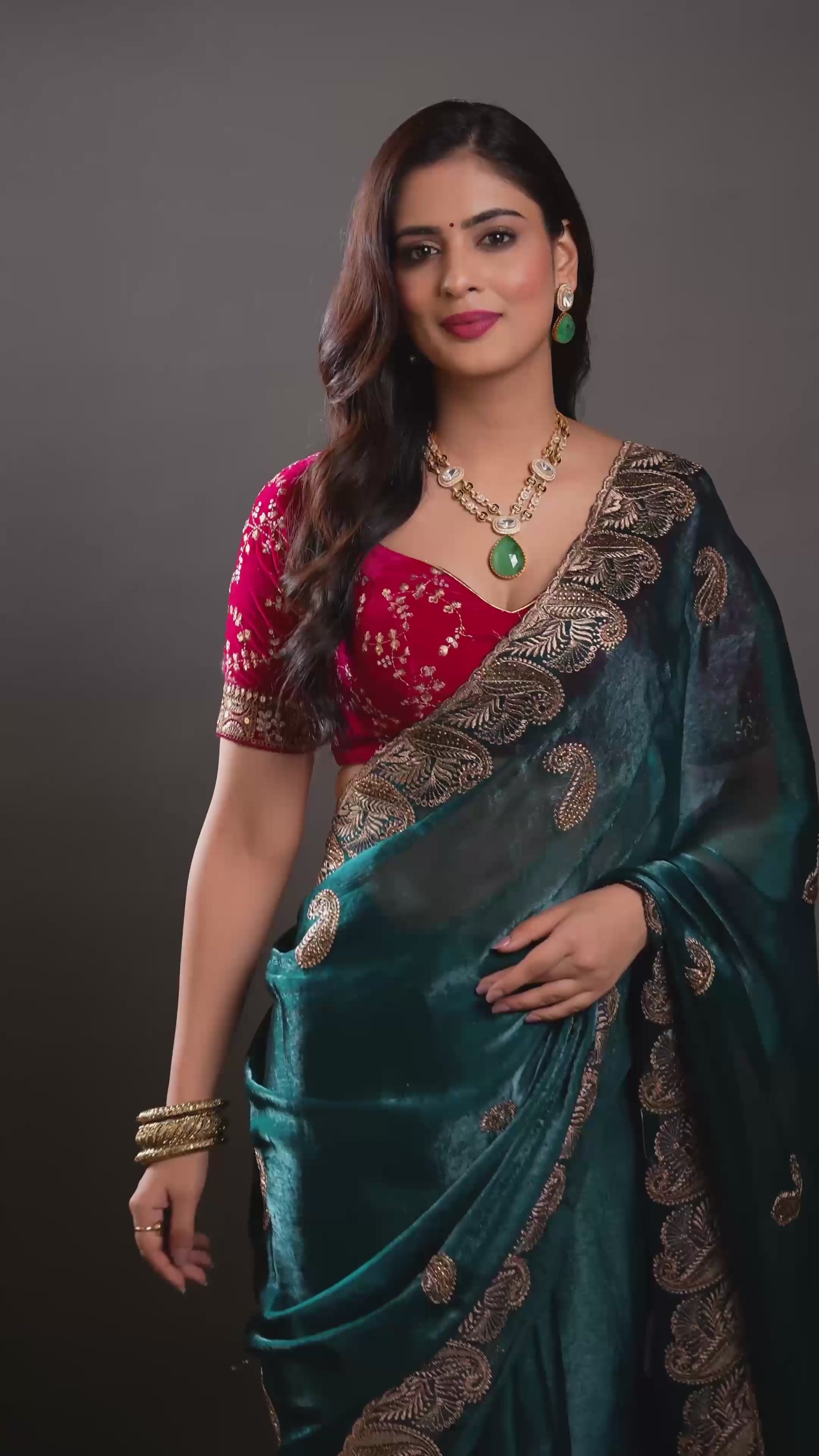 Polki Panna Ensemble Necklace