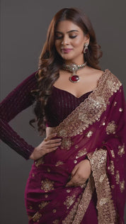 Imperial Scarlet Ensemble Necklace