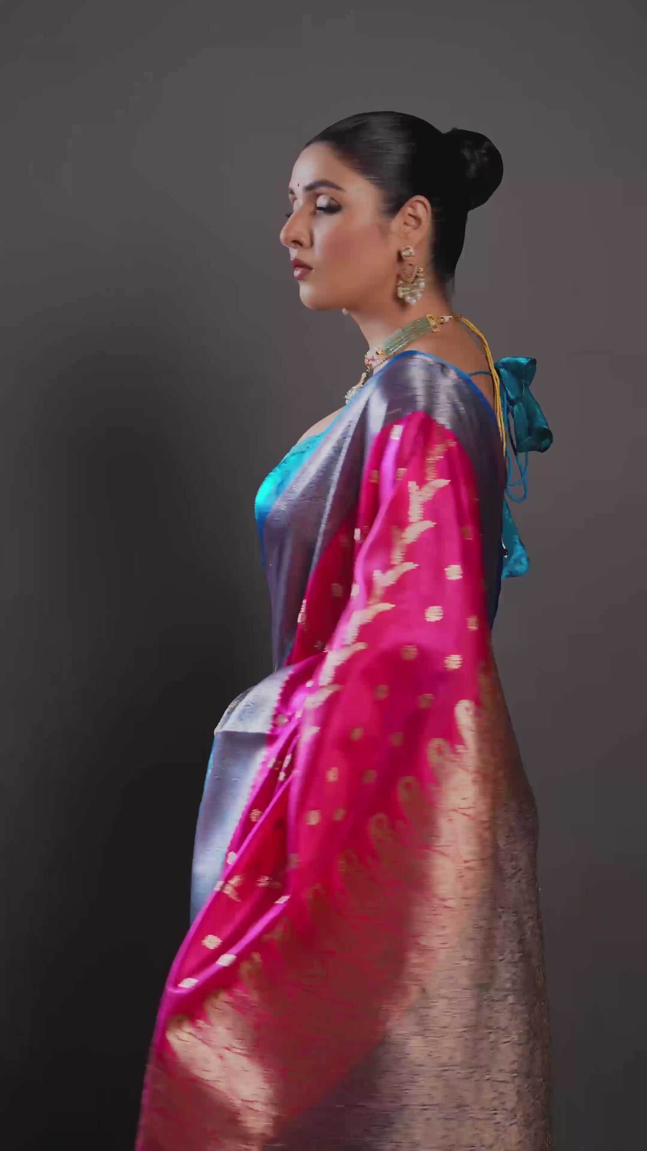 The Pastel Meadow Kundan Choker