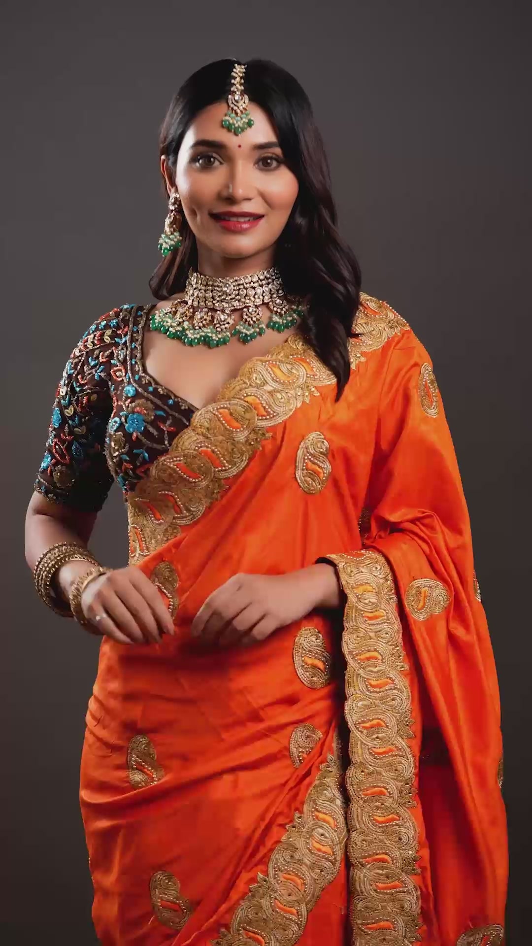 Shahi Bagh Bridal Ensemble Necklace